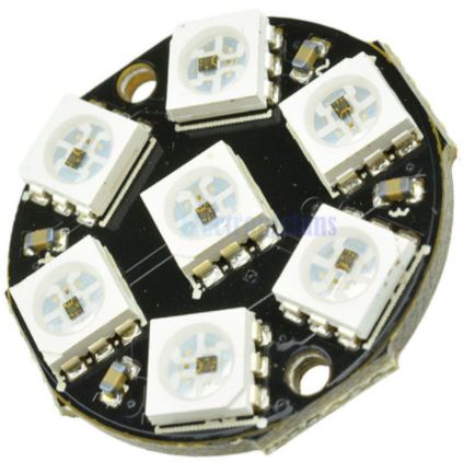 7 RGB LED Ring For Arduino