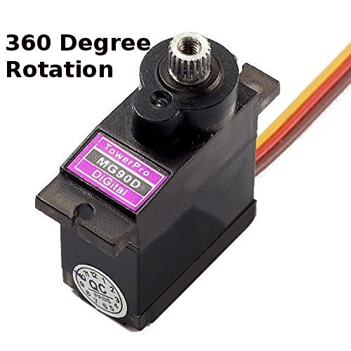 Genuine Tower Pro MG90D 360 Degree Micro Servos