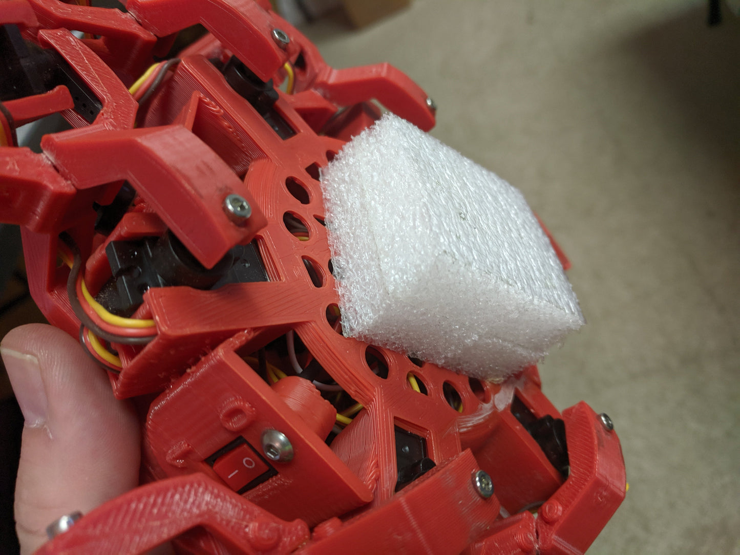Self-Stick Foam Pad for Hexapod and Megapod